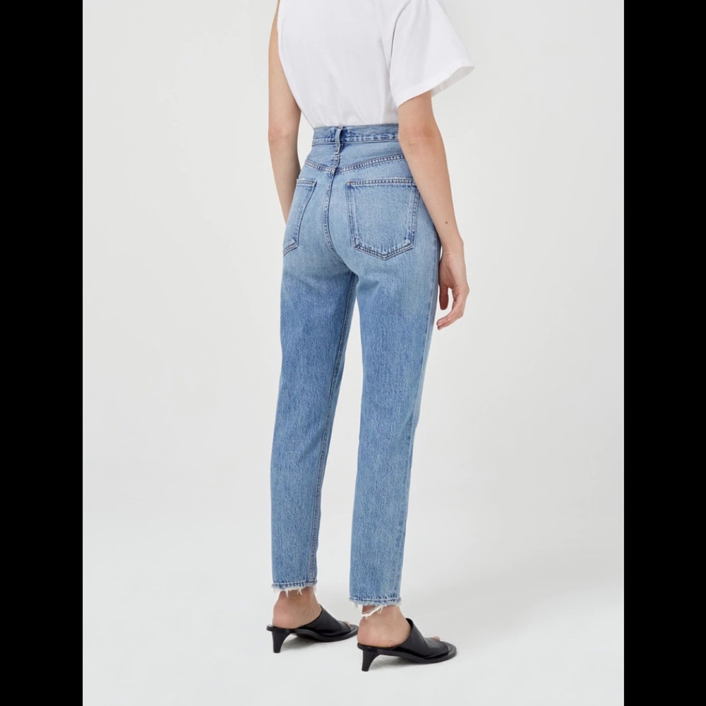 AGOLDE FEN HIGH RISE RELAXED TAPERED JEAN IN QUARREL